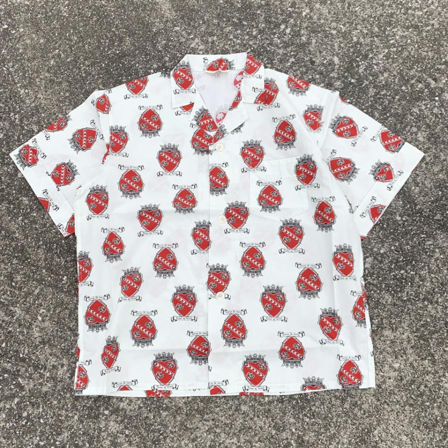TOWNCRAFT タウンクラフト パジャマシャツ HEART PRINTED PAJAMA TOWNCRAFT タウンクラフト パジャマシャツ HEART PRINTED PAJAMA