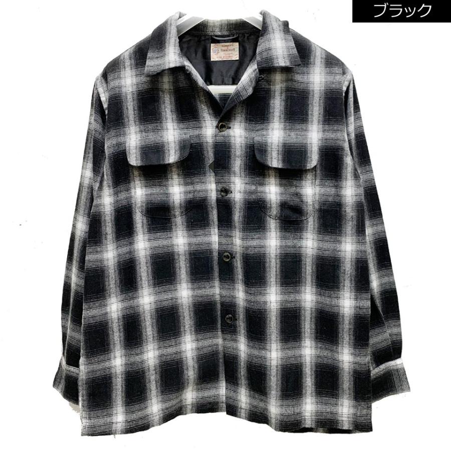 TOWNCRAFT 全3色 タウンクラフト オンブレチェックシャツ