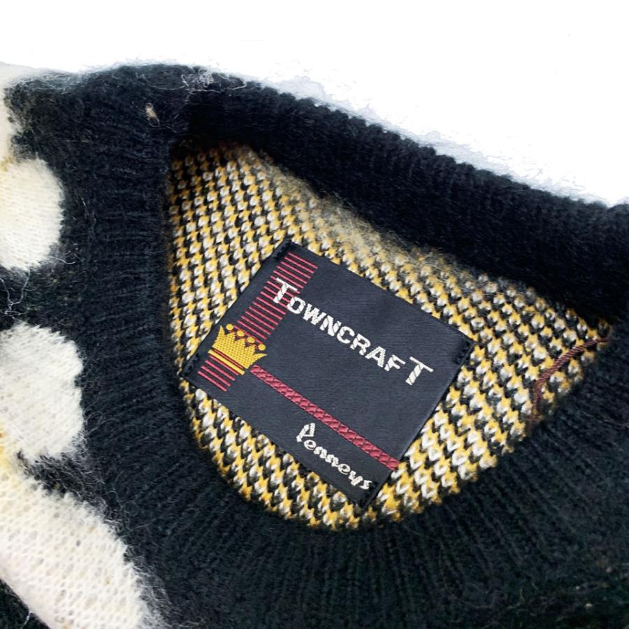 TOWNCRAFT（タウンクラフト） クルーネックニット SHAGGY RAGLAN CREW 