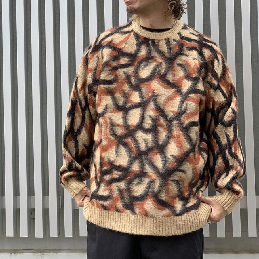 TOWNCRAFT（タウンクラフト） クルーネックニット SHAGGY RAGLAN CREW