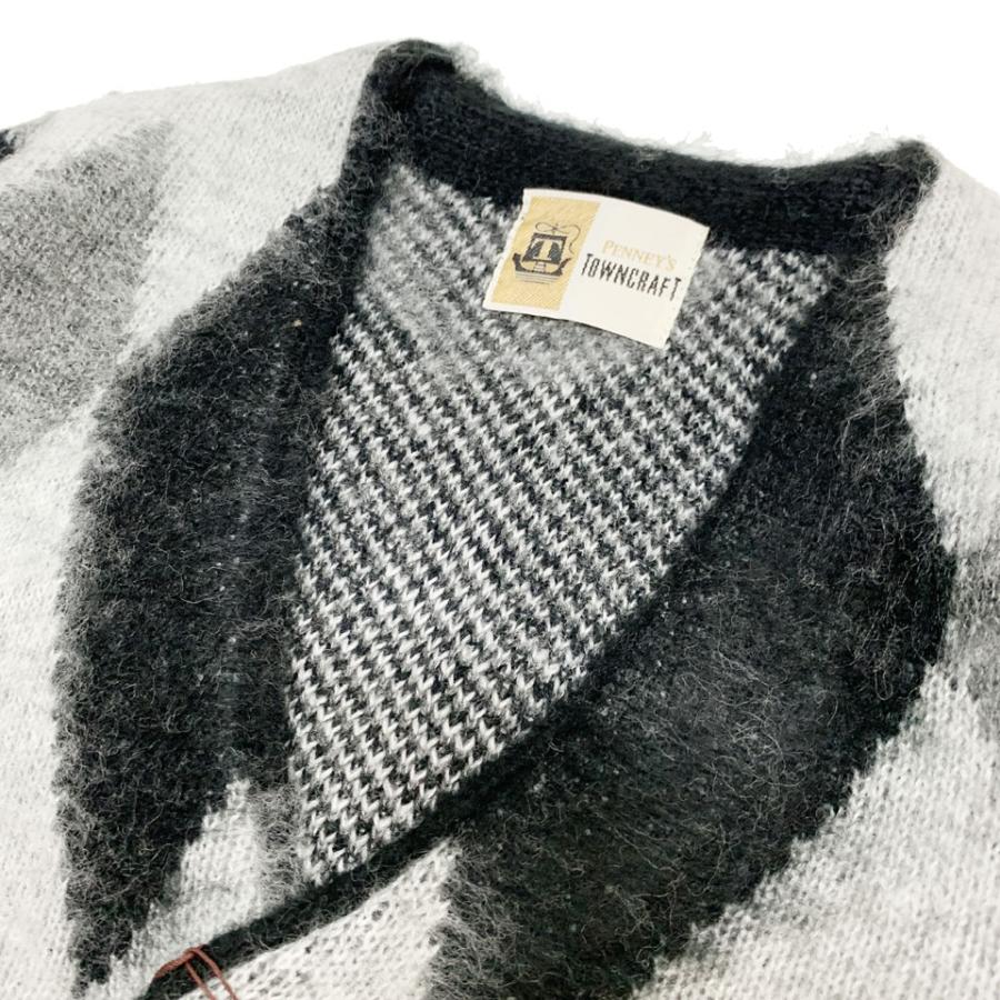 TOWNCRAFT アーガイル シャギー カーディガン L 楽天市場】タウンクラフト TOWNCRAFT シャギーカーディガン