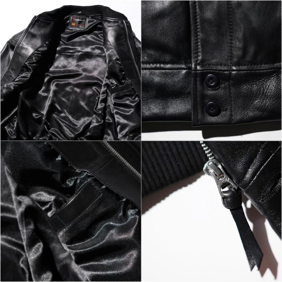 TOWNCRAFT（タウンクラフト） レザーダービージャケット LEATHER DERBY