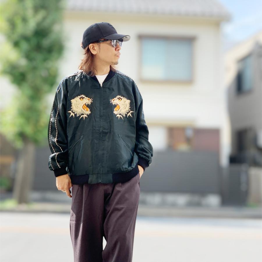 ビンテージ　チャイナシャツ　スカシャツ　スカジャン　ベトジャン 40's チャイナシャツ スカジャン スカシャツ ビンテージ