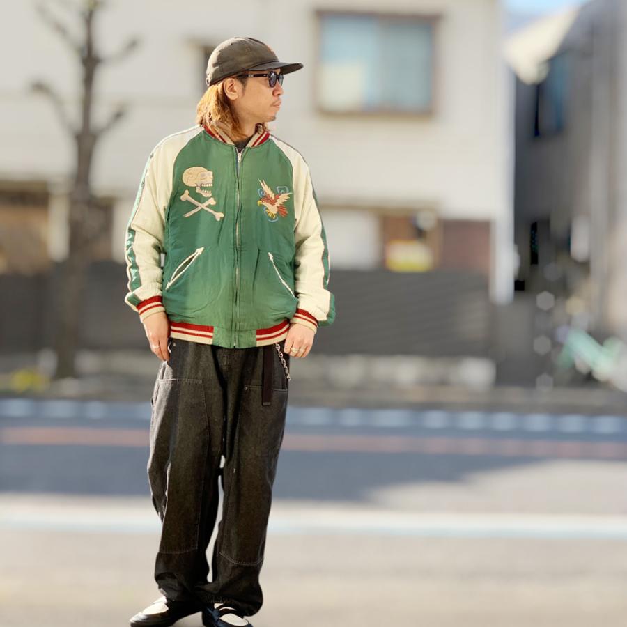 テーラー東洋（Tailor TOYO）リバーシブルスカジャン S TAILOR TOYO テーラー東洋 スカジャン メンズ リバーシブル アセテート