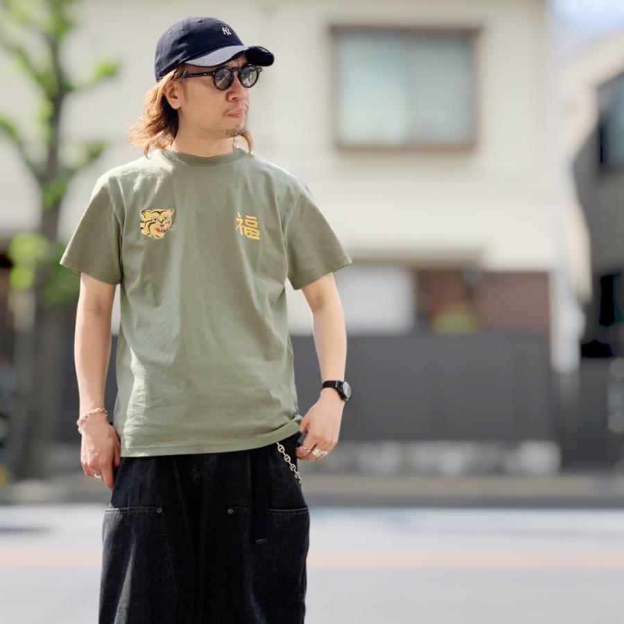 TAILOR TOYO 全2色 テーラー東洋 Tシャツ SUKA T-SHIRT EMBROIDERED