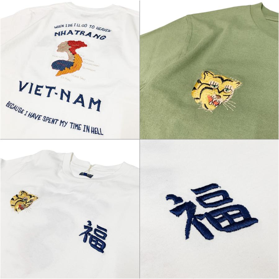 TAILOR TOYO 全2色 テーラー東洋 Tシャツ SUKA T-SHIRT EMBROIDERED