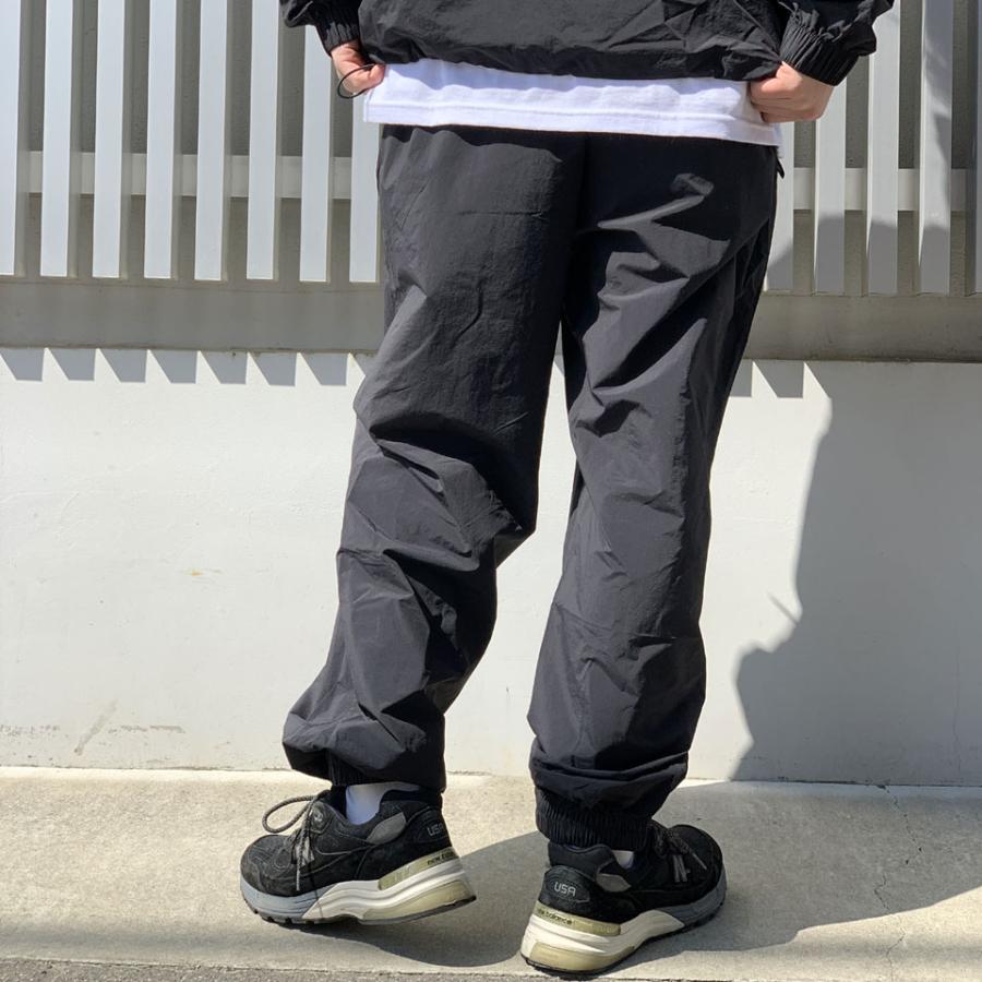 アンブロ UMBRO ナイロンパンツ トラックパンツ LOGO NYLON PANT セットアップ ブラック 黒 BLACK｜mr-vibes｜04