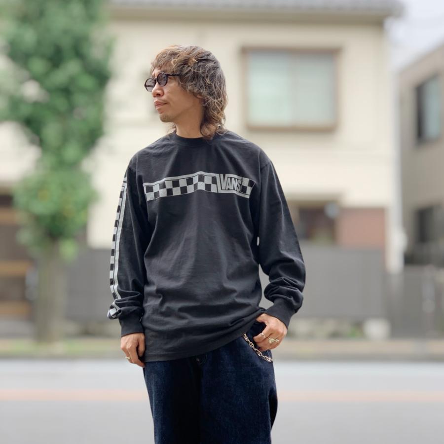 VANS（ヴァンズ） 全2色 バンズ ロンT Tシャツ VANS RACING LS TEE