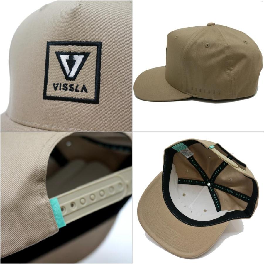 ヴィスラ VISSLA ビスラ スナップバック WINDOWS SNAPBACK カーキ KHAKI ベージュ : Mr-vibes - 通販 ...