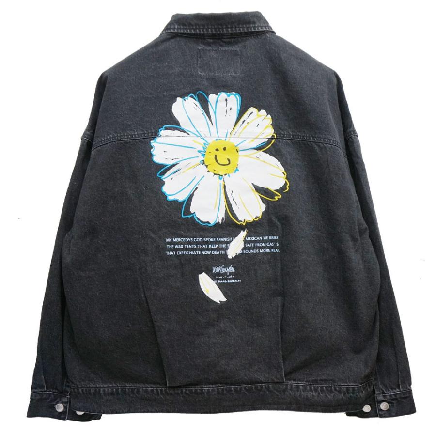 全2色 ワット イット イズント （What it isNt）ART BY MARK GONZALES マークゴンザレス デニムジャケット DENIM TRUCKER JACKET Gジャン 2H5-12950｜mr-vibes｜11