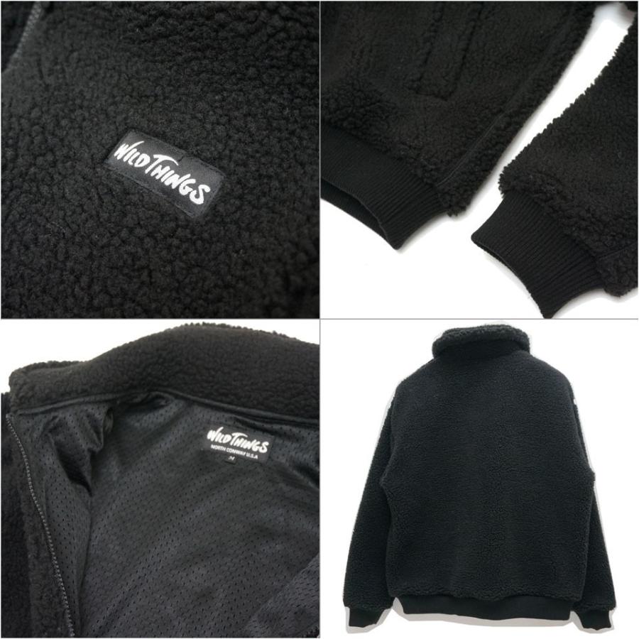 WILD THINGS（ワイルドシングス） ボアジャケット FLUFFY BOA G-1