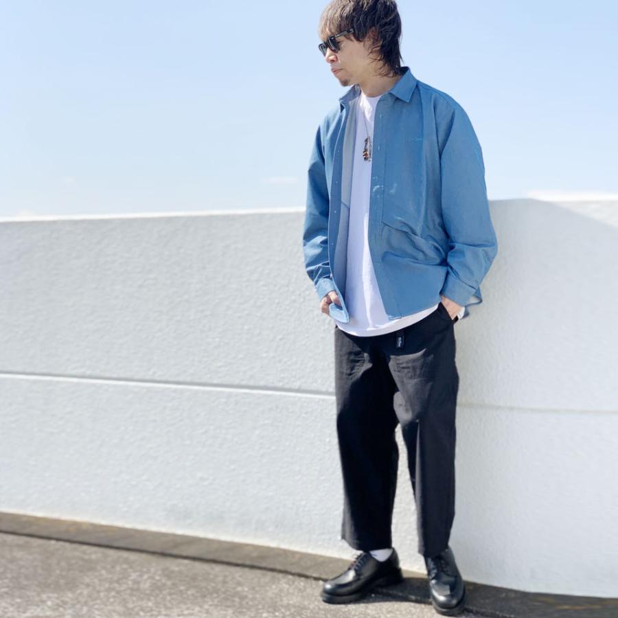 WILD THINGS（ワイルドシングス） クロップドパンツ LIGHT BACK SATIN