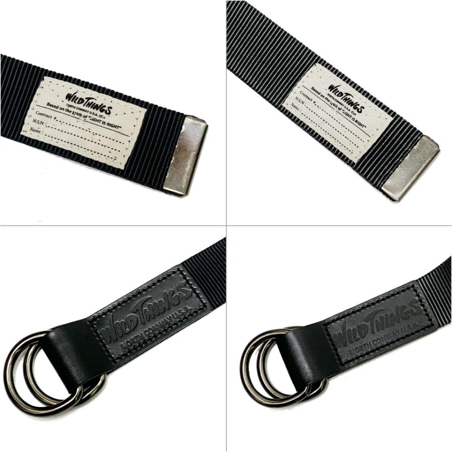 WILD THINGS（ワイルドシングス） ベルト LEATHER COMBI BELT リング