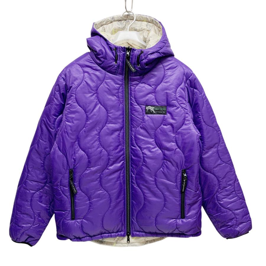 ★X-girl×WILD THINGS★リバーシブル宇宙柄アウター X-girl（エックスガール）の「X-girl×WILD THINGS HOODED PRIMALOFT