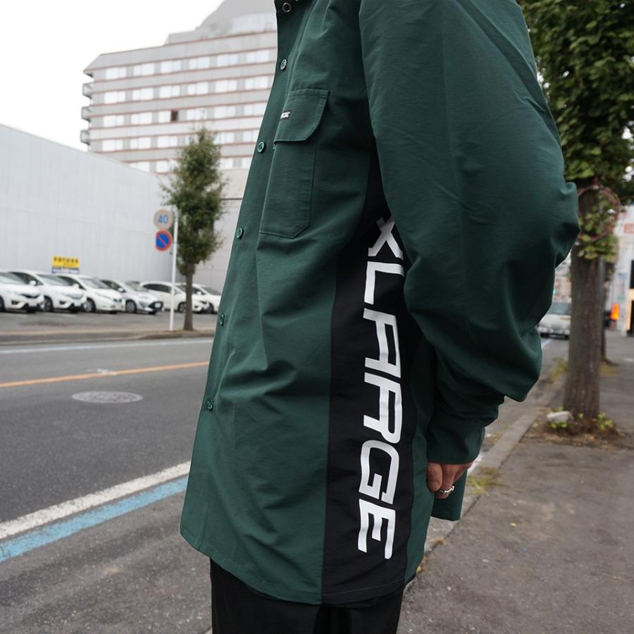 XLARGE（エクストラ ラージ） ナイロン ワークシャツ NYLON WORK SHIRT