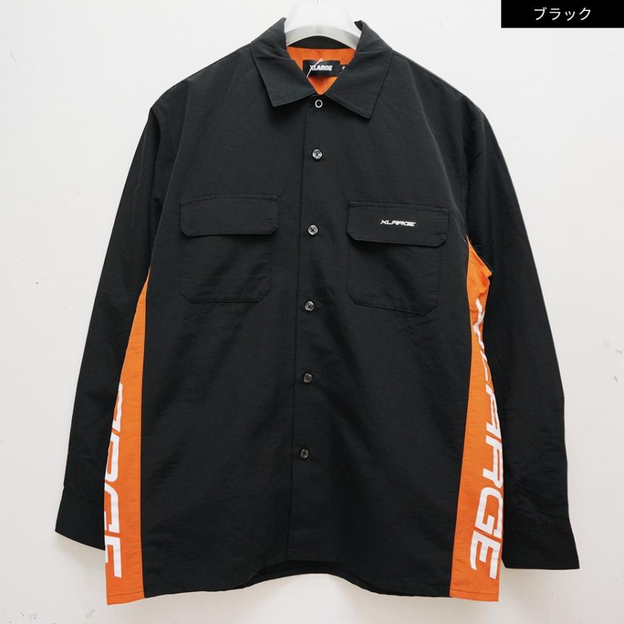XLARGE（エクストラ ラージ） ナイロン ワークシャツ NYLON WORK SHIRT