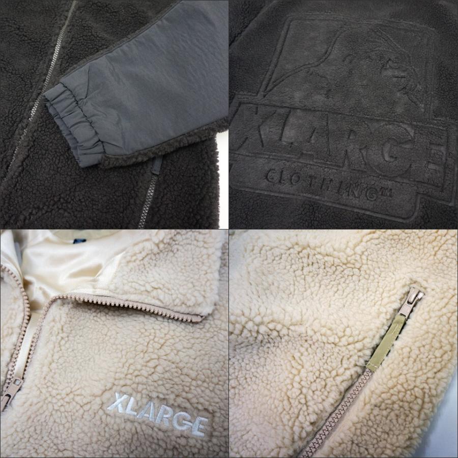 XLARGE（エクストラ ラージ） ボアジャケットフリース BOA ZIP UP 