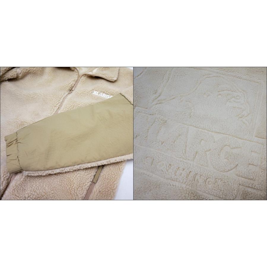 XLARGE（エクストラ ラージ） ボアジャケットフリース BOA ZIP UP