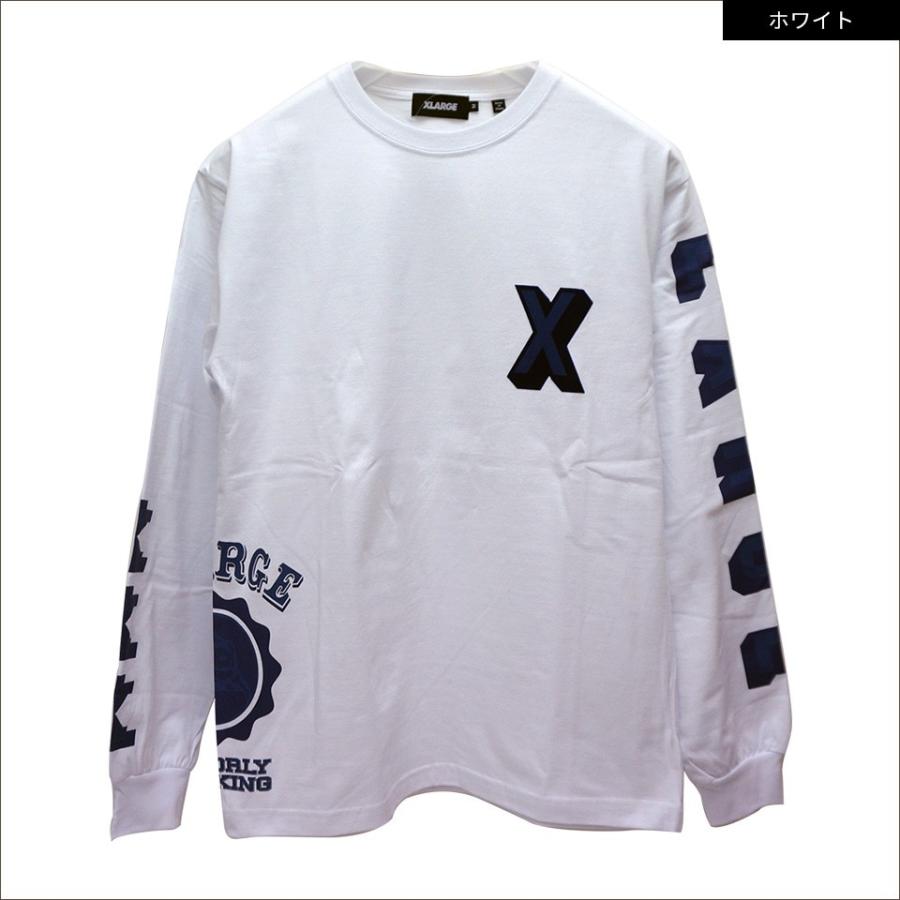 XLARGE（エクストラ ラージ） ロンT Tシャツ RAMDOM PRINT COLLEGE