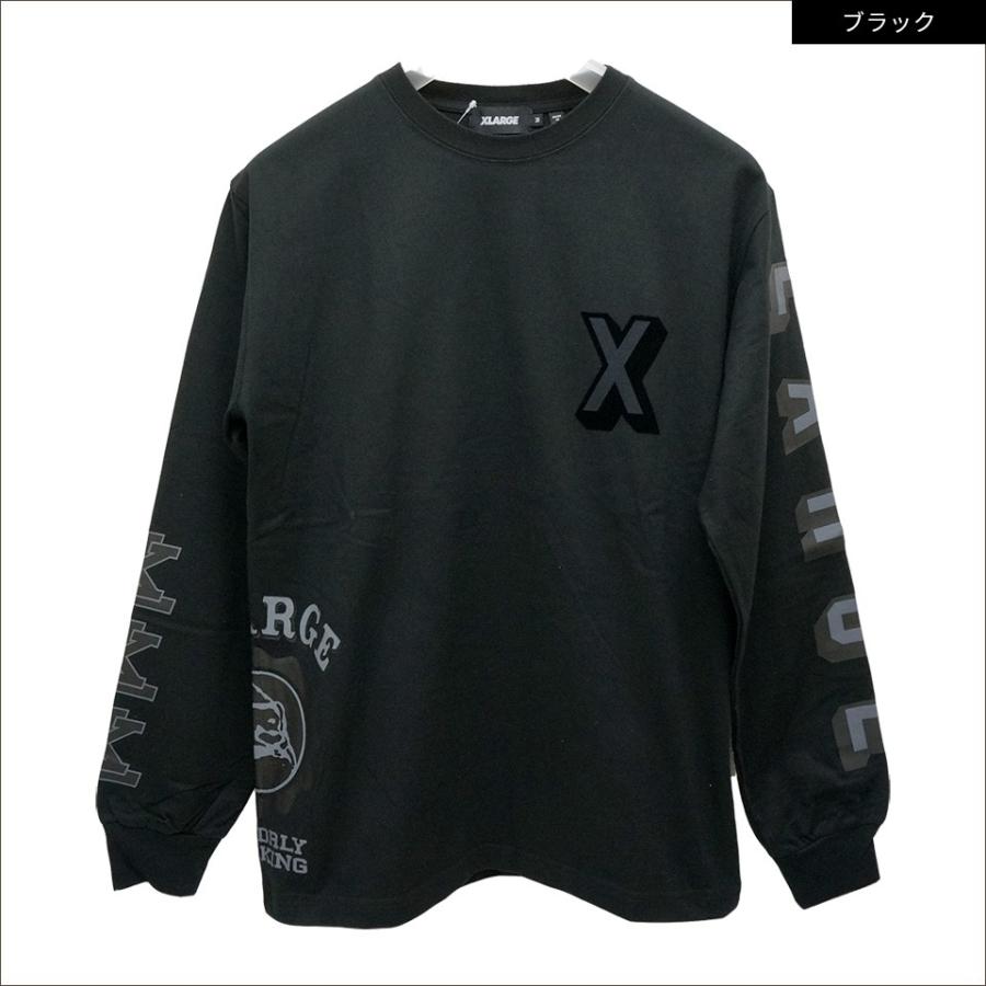 XLARGE（エクストラ ラージ） ロンT Tシャツ RAMDOM PRINT COLLEGE