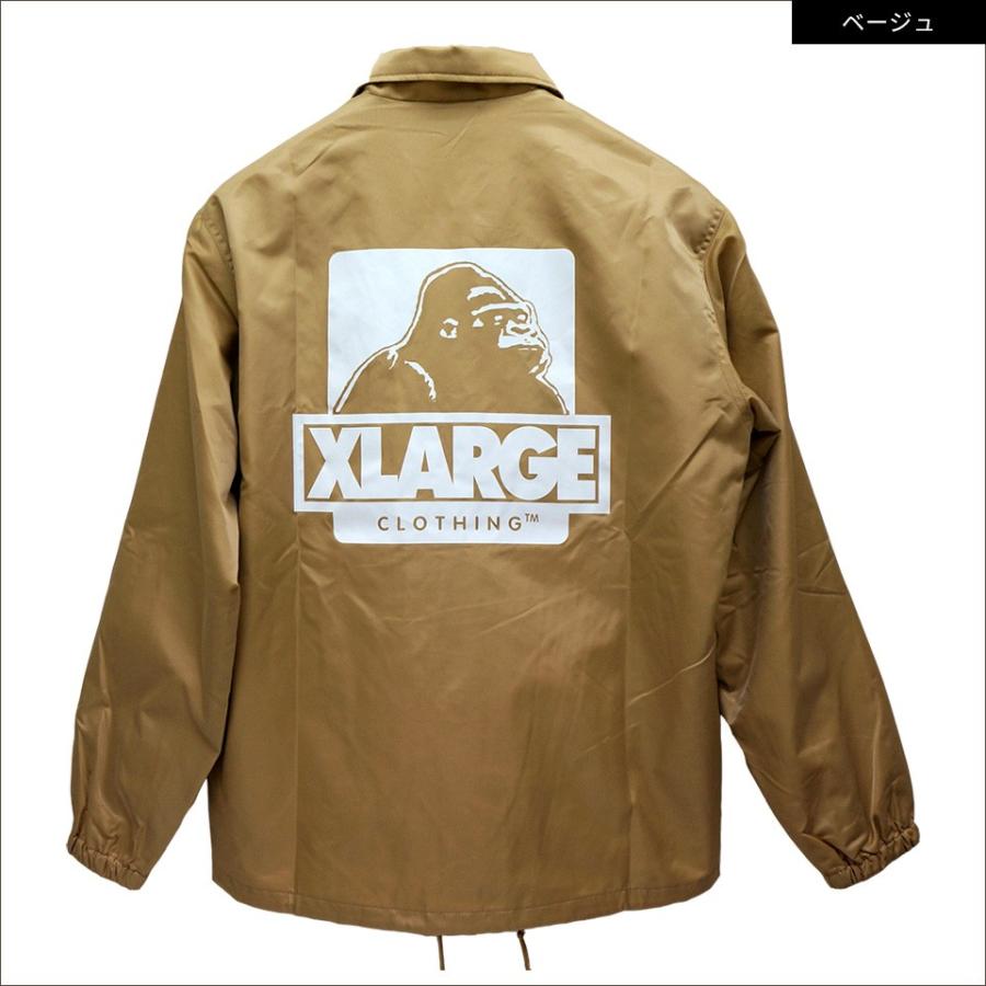 エクストララージ XLARGE コーチジャケット OG PRINTED COACHES JACKET 定番ロゴ ゴリラ ナイロンジャケット  01201502