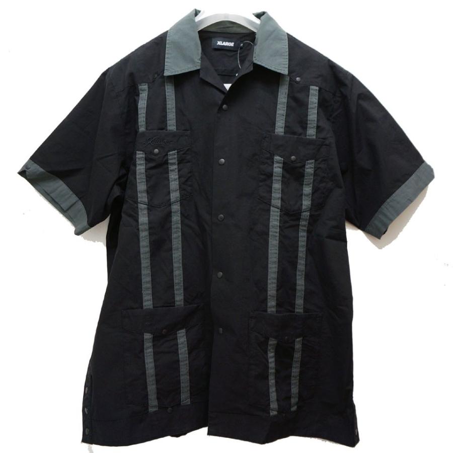 XLARGE（エクストラ ラージ） 半袖シャツ S/S CUBA SHIRT キューバ