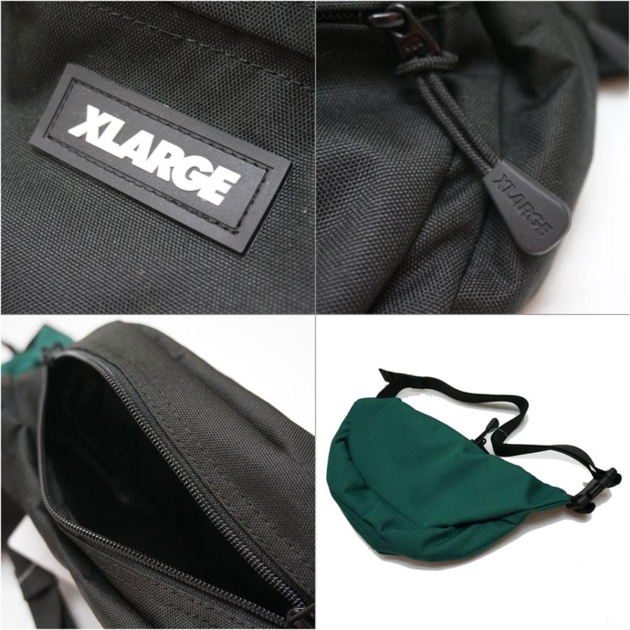 XLARGE（エクストラ ラージ） 全3色 ウエストバッグ PATCHED WAIST BAG