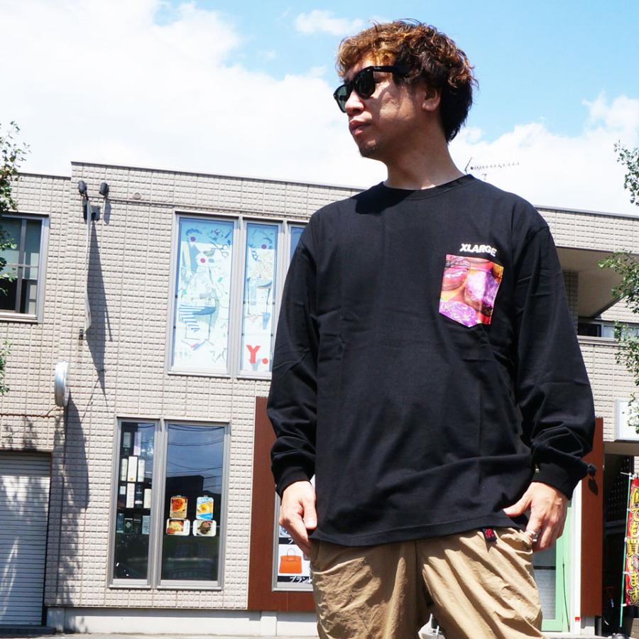 XLARGE（エクストラ ラージ） 全4色 ロンT Tシャツ GRUB SLANTED OG