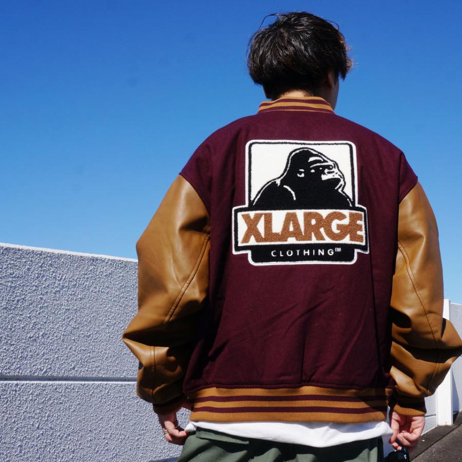 XLARGE 全2色 エクストララージ スタジャン ヴァーシティー XLARGE 全2色 エクストララージ スタジャン ヴァーシティー