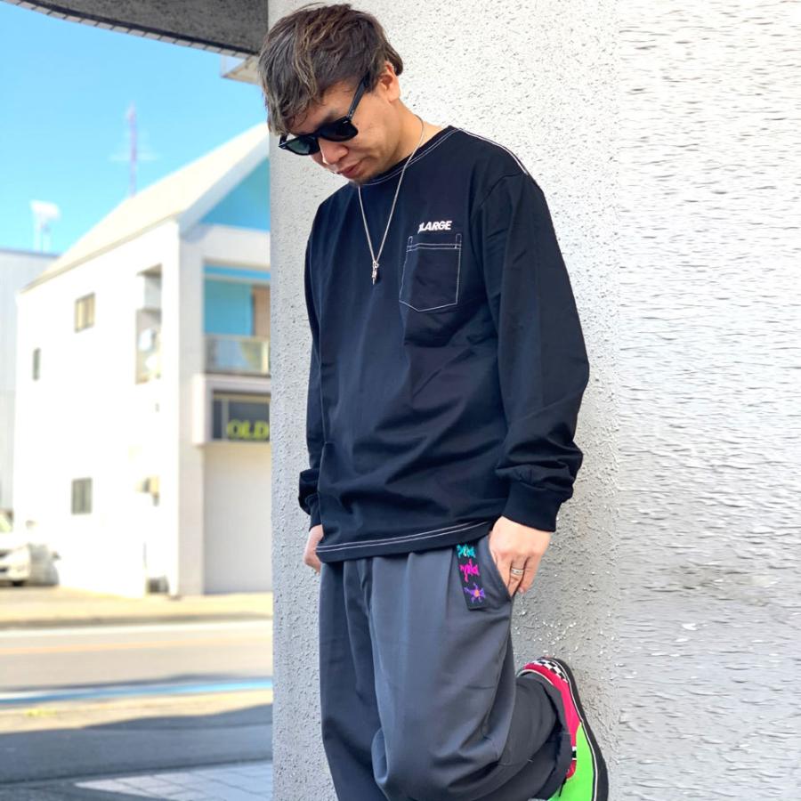 XLARGE（エクストラ ラージ） ロンT Tシャツ CONTRAST STITCH L/S Tee
