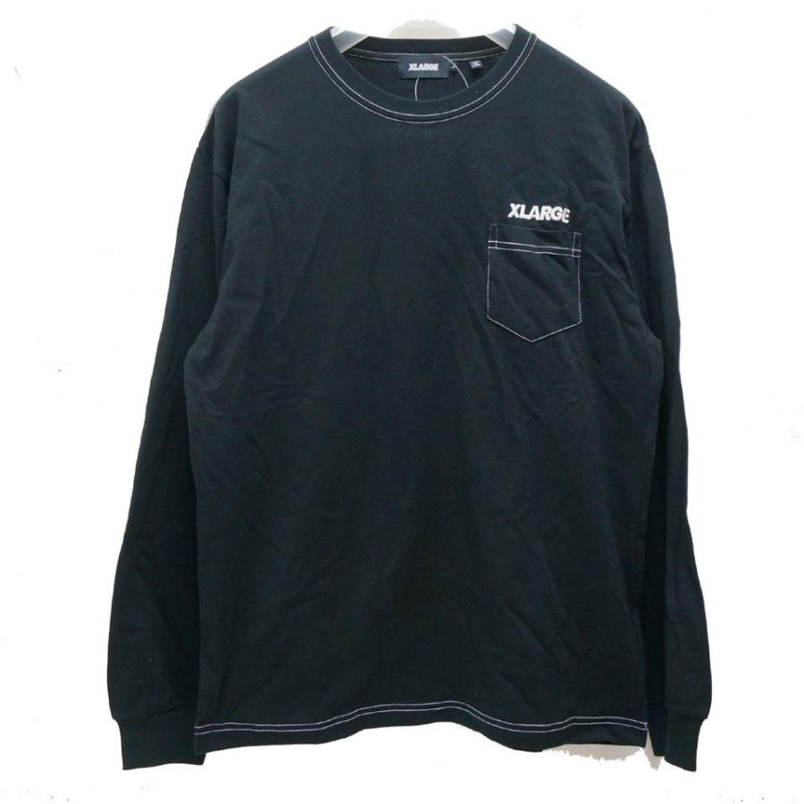 XLARGE（エクストラ ラージ） ロンT Tシャツ CONTRAST STITCH L/S Tee