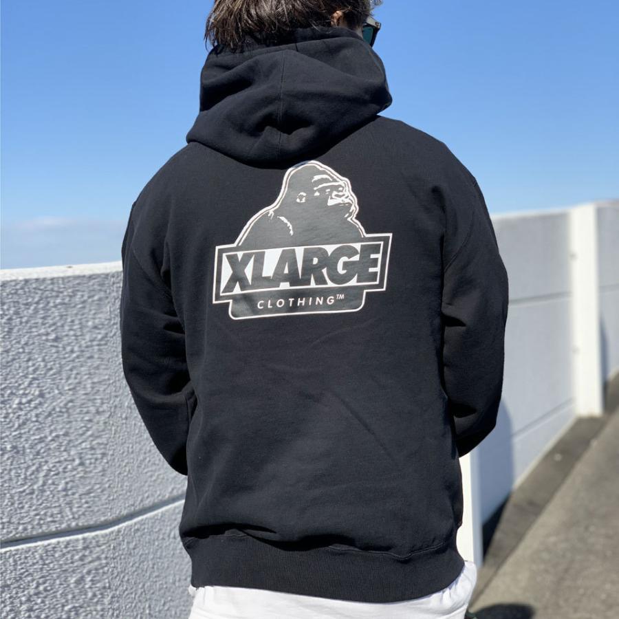 全3色 エクストララージ XLARGE パーカー SLANTED OG HOODED SWEAT