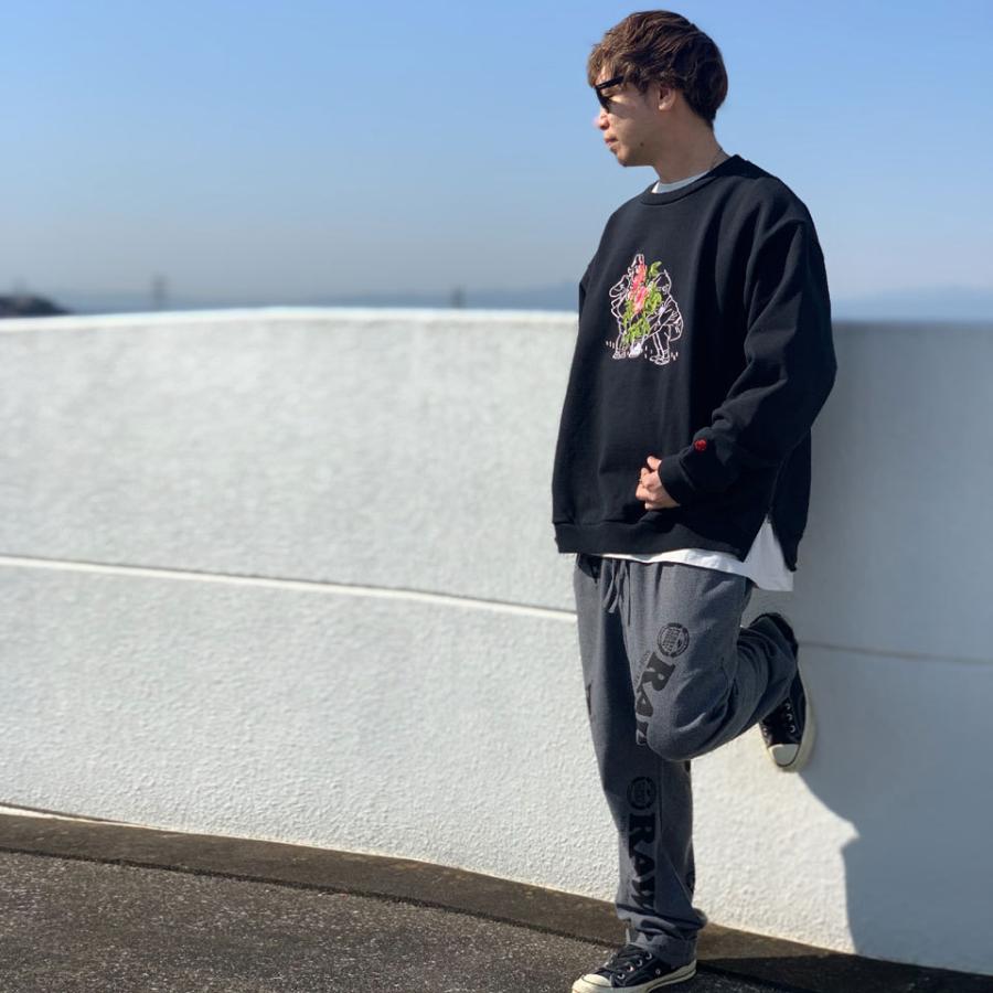 XLARGE（エクストラ ラージ） クルースウェット SIDE ZIP CREW NECK 