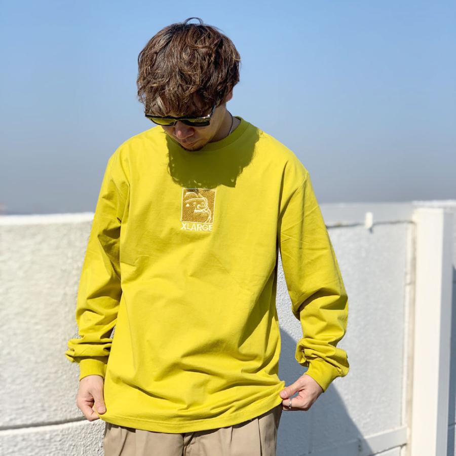 XLARGE（エクストラ ラージ） 全3色 ロンT Tシャツ SQUARE OG L/S Tee