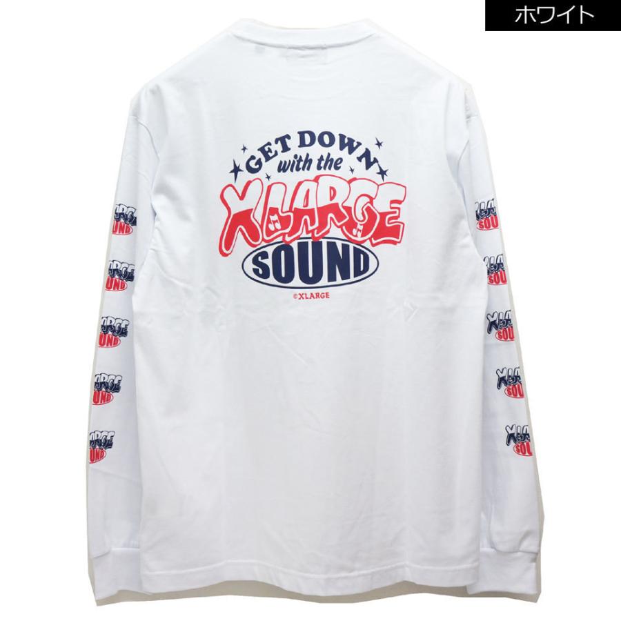 XLARGE（エクストラ ラージ） 全2色 ロンT Tシャツ SOUND L/S Tee 長袖