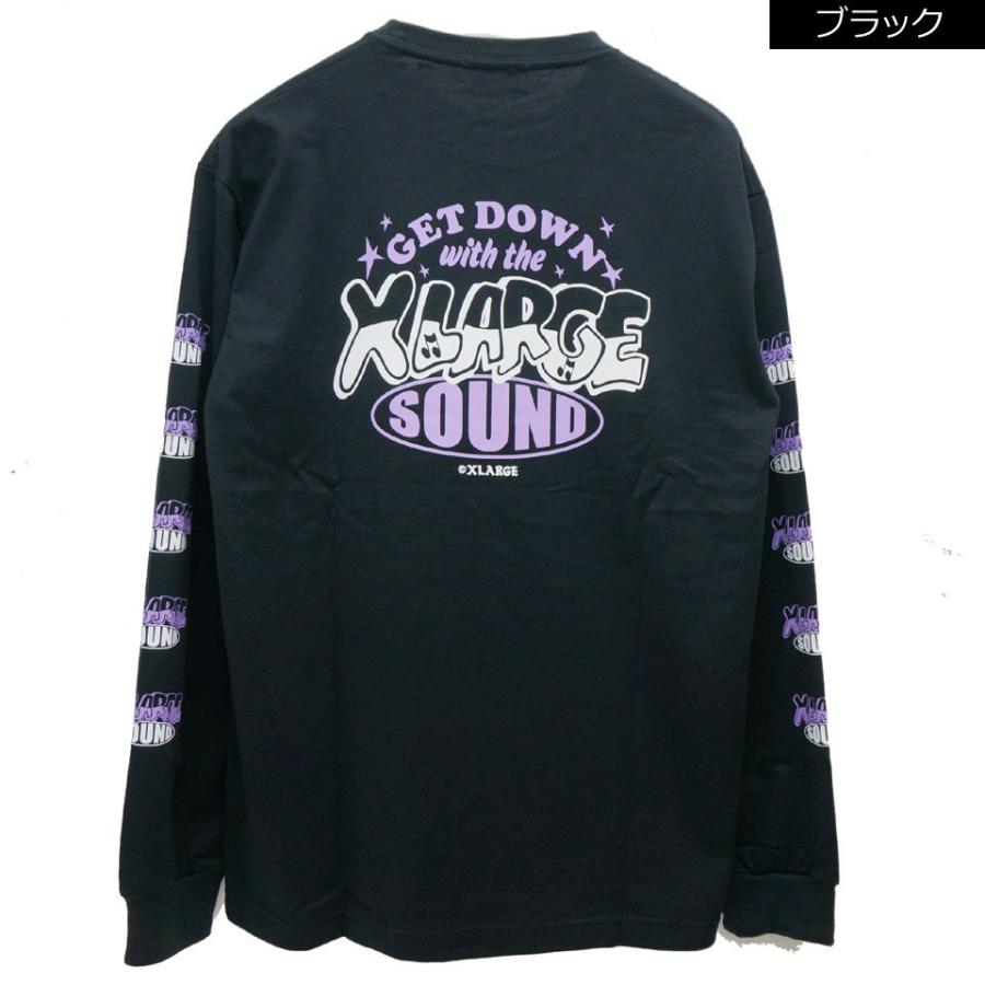 XLARGE（エクストラ ラージ） 全2色 ロンT Tシャツ SOUND L/S Tee 長袖