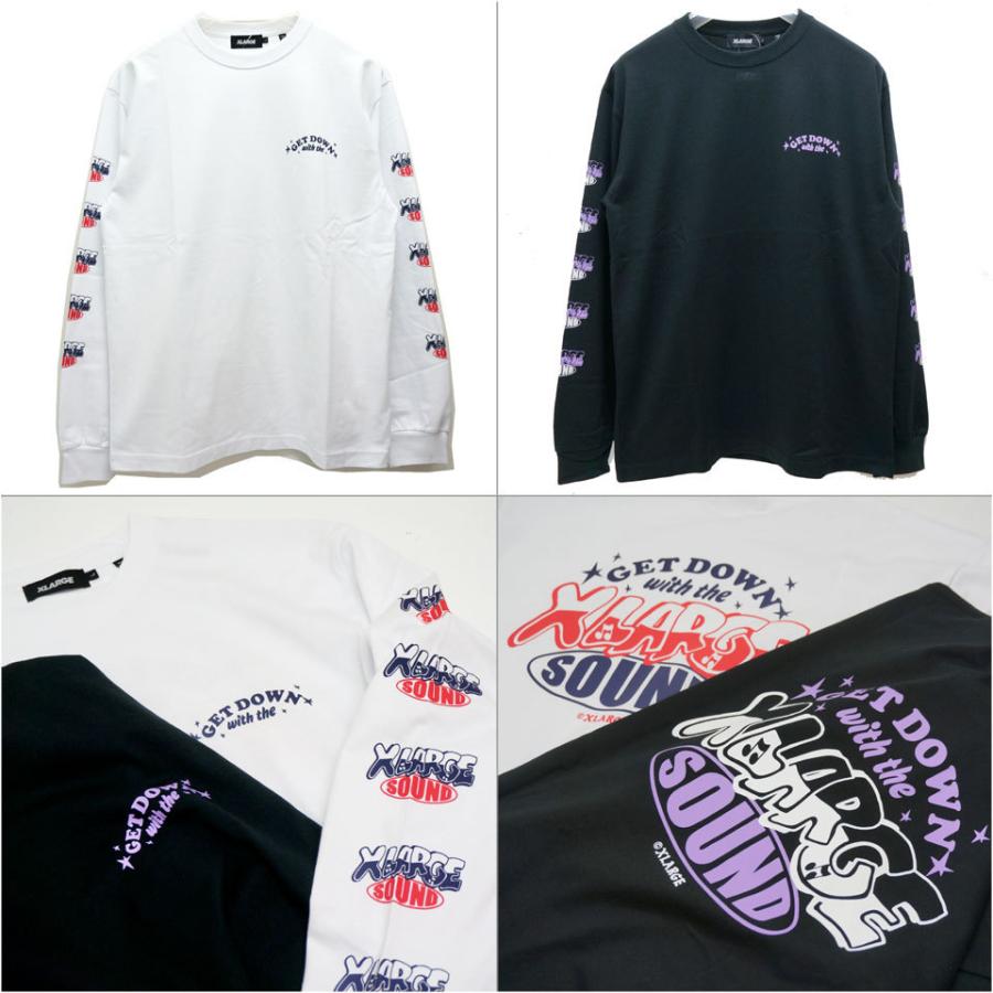 XLARGE（エクストラ ラージ） 全2色 ロンT Tシャツ SOUND L/S Tee 長袖 