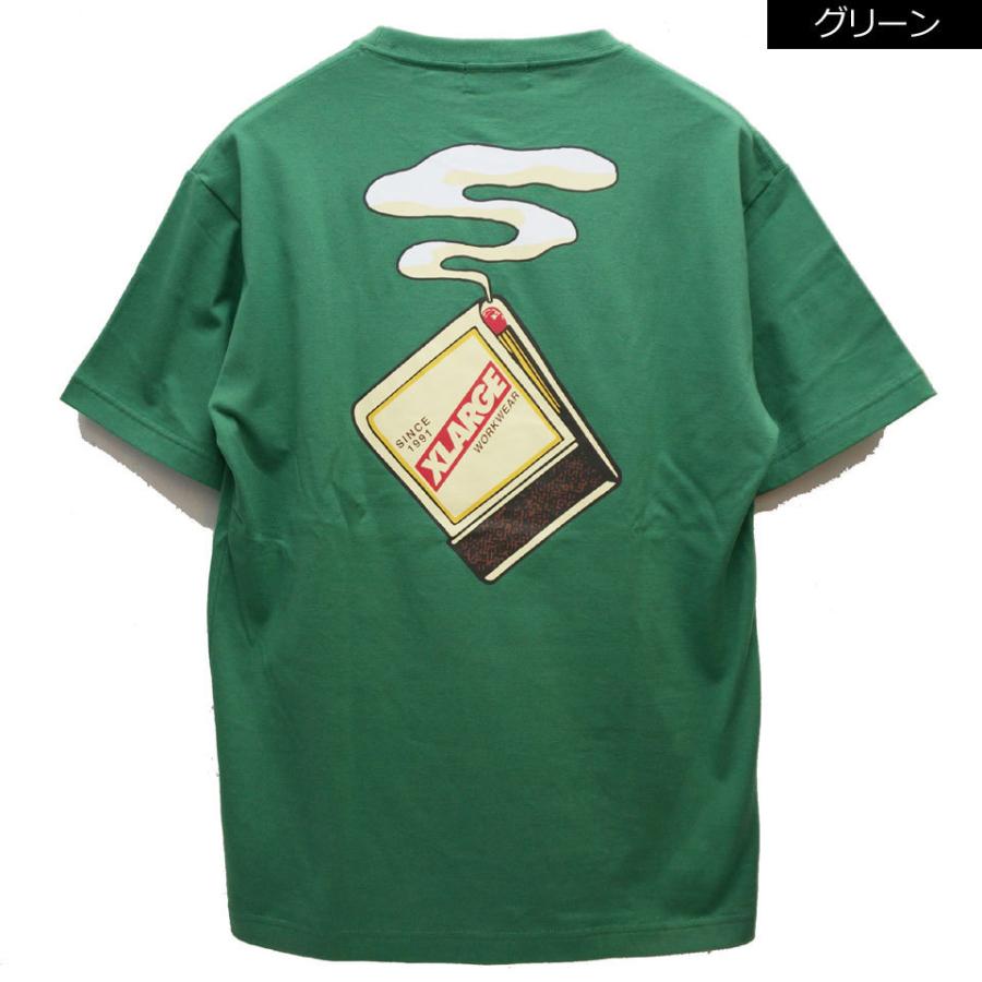 XLARGE 全2色 エクストララージ Tシャツ S/S POCKET TEE MATCHES