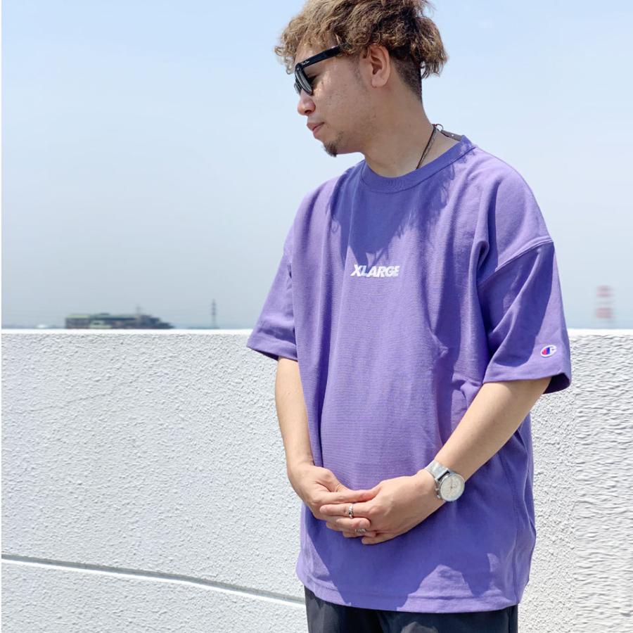 XLARGE 全4色 エクストララージ Tシャツ × CHAMPION REVERSE