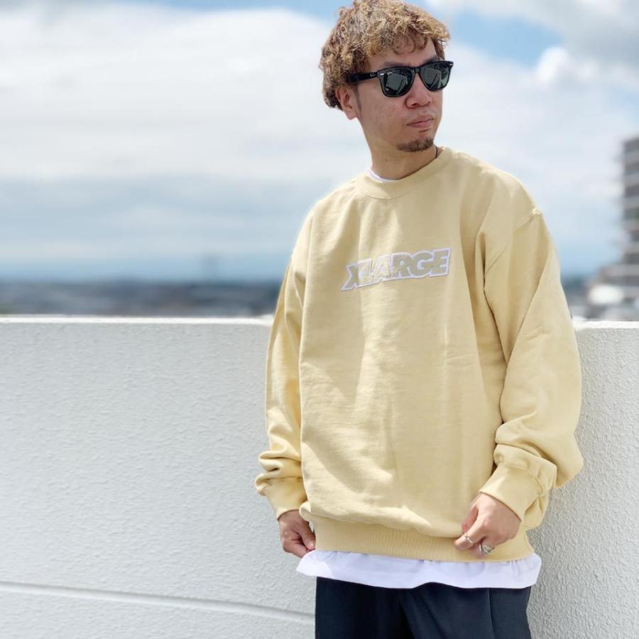 XLARGE（エクストラ ラージ） 全2色 クルースウェット トレーナー 