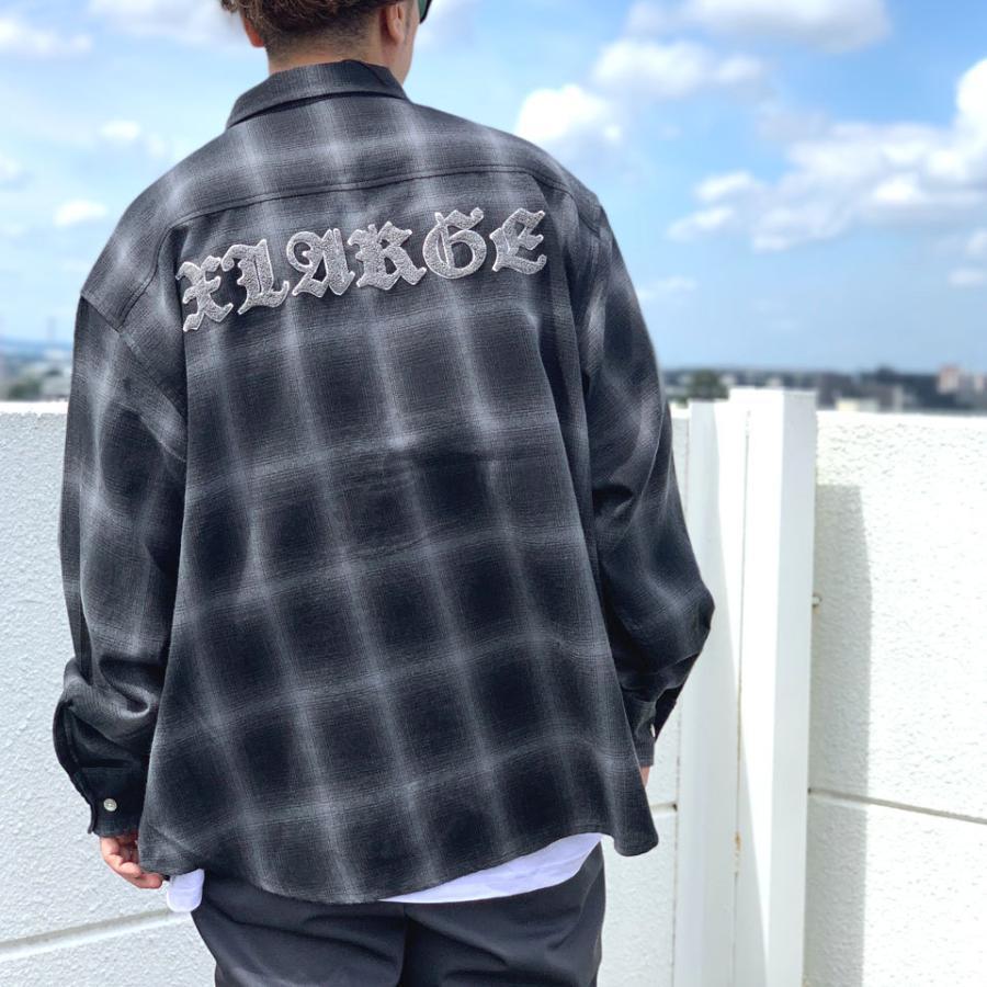 人気の贈り物が大集合 エクストララージ 再入荷 XLARGE ネルシャツ FLANNEL PATCHED トップス
