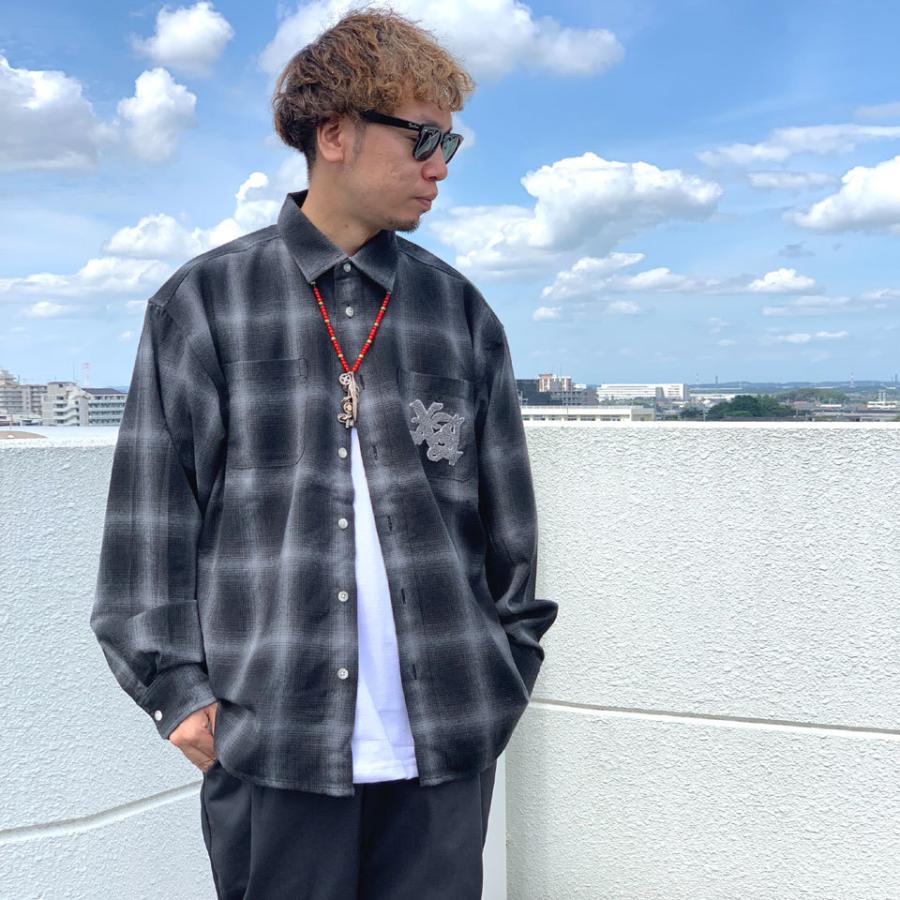 XLARGE 再入荷 エクストララージ ネルシャツ PATCHED FLANNEL XLARGE 再入荷 エクストララージ ネルシャツ PATCHED FLANNEL