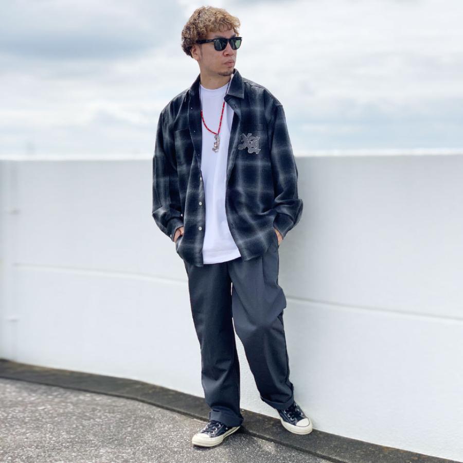XLARGE 再入荷 エクストララージ ネルシャツ PATCHED FLANNEL XLARGE 再入荷 エクストララージ ネルシャツ PATCHED FLANNEL