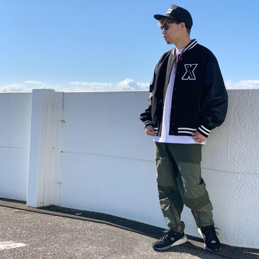 XLARGE 全3色 エクストララージ スタジャン OG VARSITY JACKET
