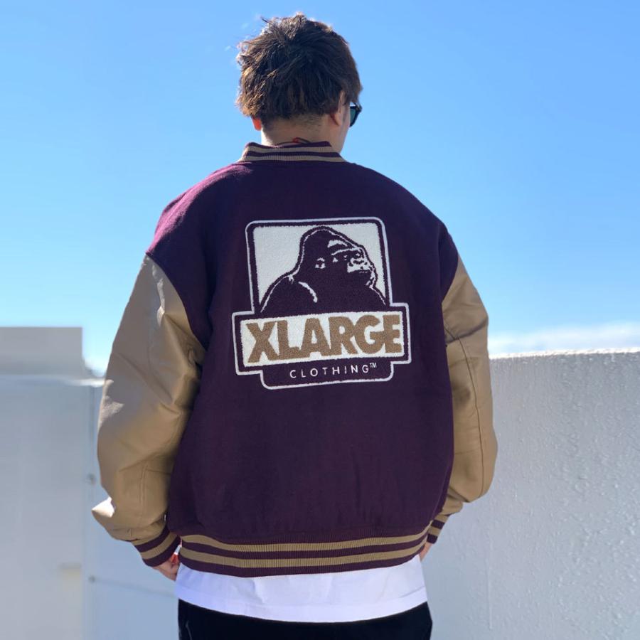 全3色 エクストララージ XLARGE スタジャン OG VARSITY JACKET ヴァー