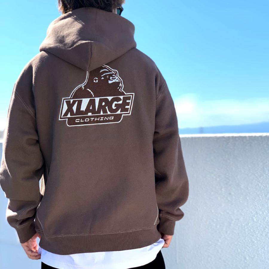 エクストララージ XLARGE パーカー フーディー リバースウィーブ