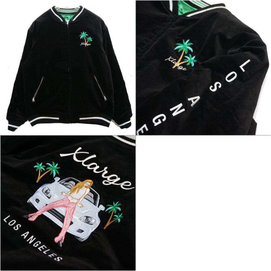 XLARGE エクストララージ スーベニアジャケット スカジャン XLARGE エクストララージ スーベニアジャケット スカジャン