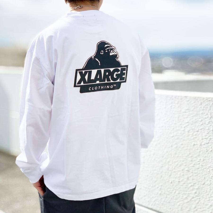 XLARGE（エクストラ ラージ） 全3色 ロンT Tシャツ SLANTED OG L/S TEE