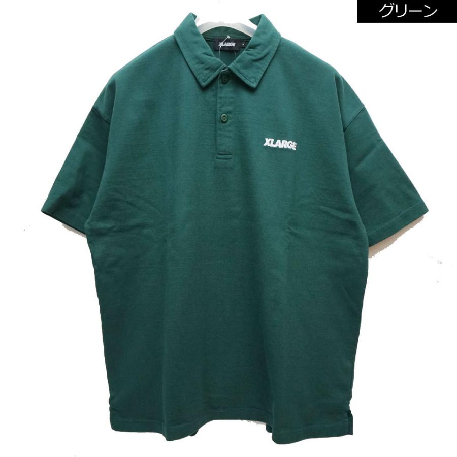 XLARGE 全2色 エクストララージ ポロシャツ STANDARD LOGO BIG