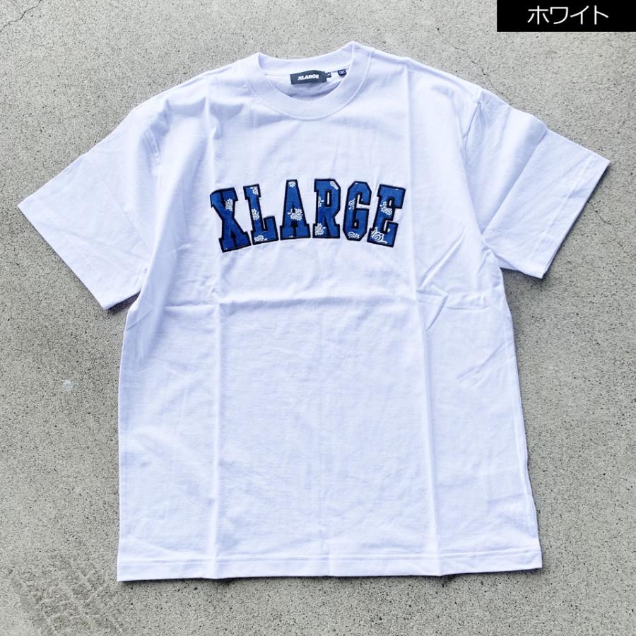 XLARGE 全3色 エクストララージ Tシャツ BANDANA LOGO S/S TEE